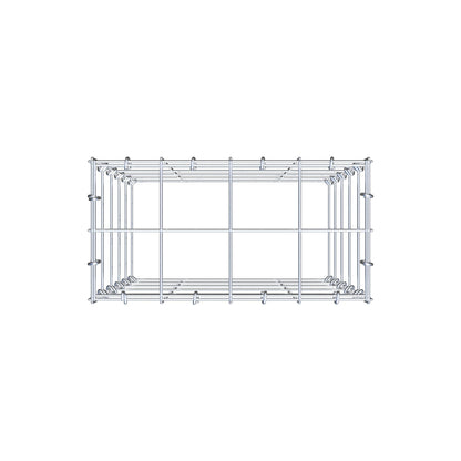 Toegevoegde pool type 3 50 cm x 40 cm x 20 cm (L x H x D), maaswijdte 10 cm x 10 cm, C-ring