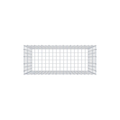Type 3 oplegkorf 100 cm x 90 cm x 40 cm (L x H x D), maaswijdte 5 cm x 10 cm, C-ring