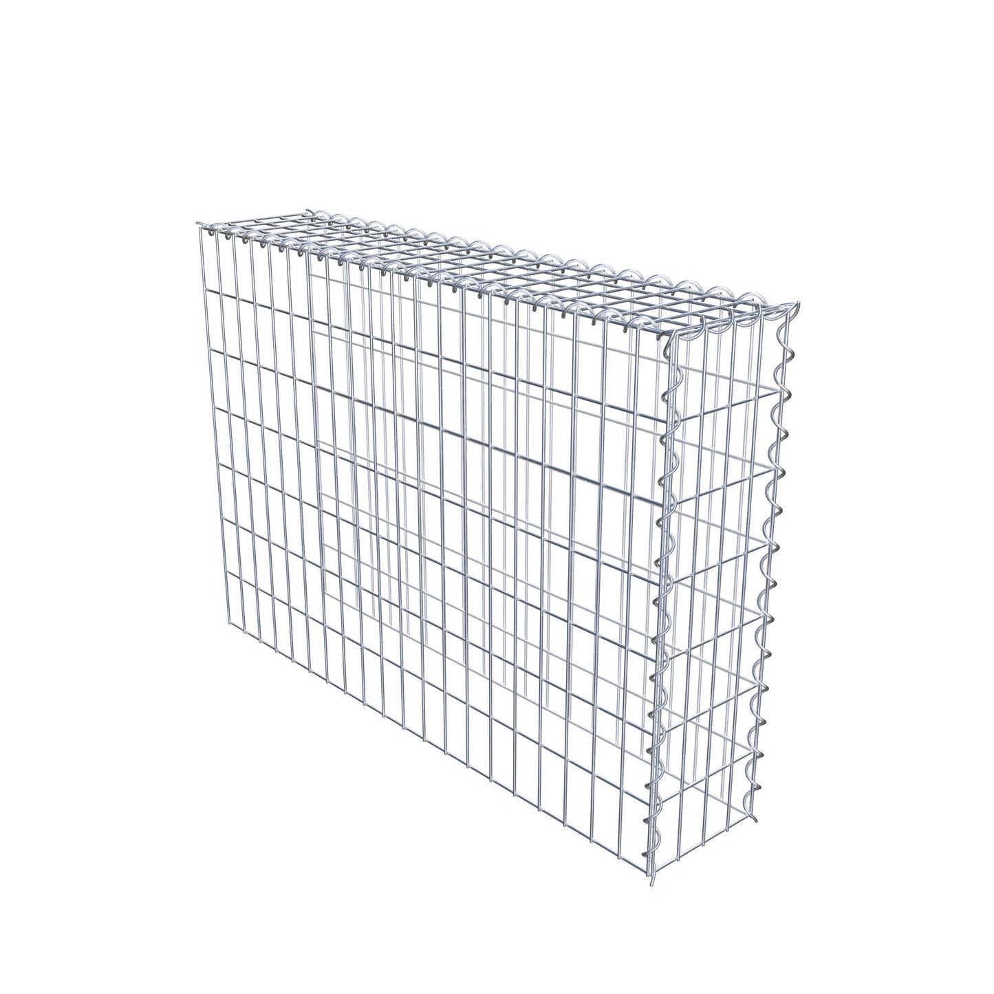 Gavión complementario tipo 4 100 cm x 70 cm x 20 cm (L x A x P), malla 5 cm x 10 cm, espiral