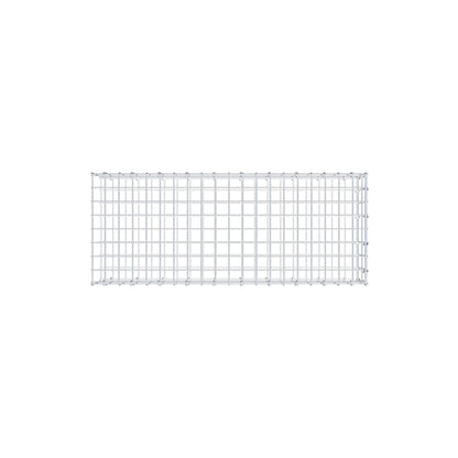 Monteret gabion type 2 100 cm x 20 cm x 40 cm, maskestørrelse 5 cm x 10 cm, C-ring