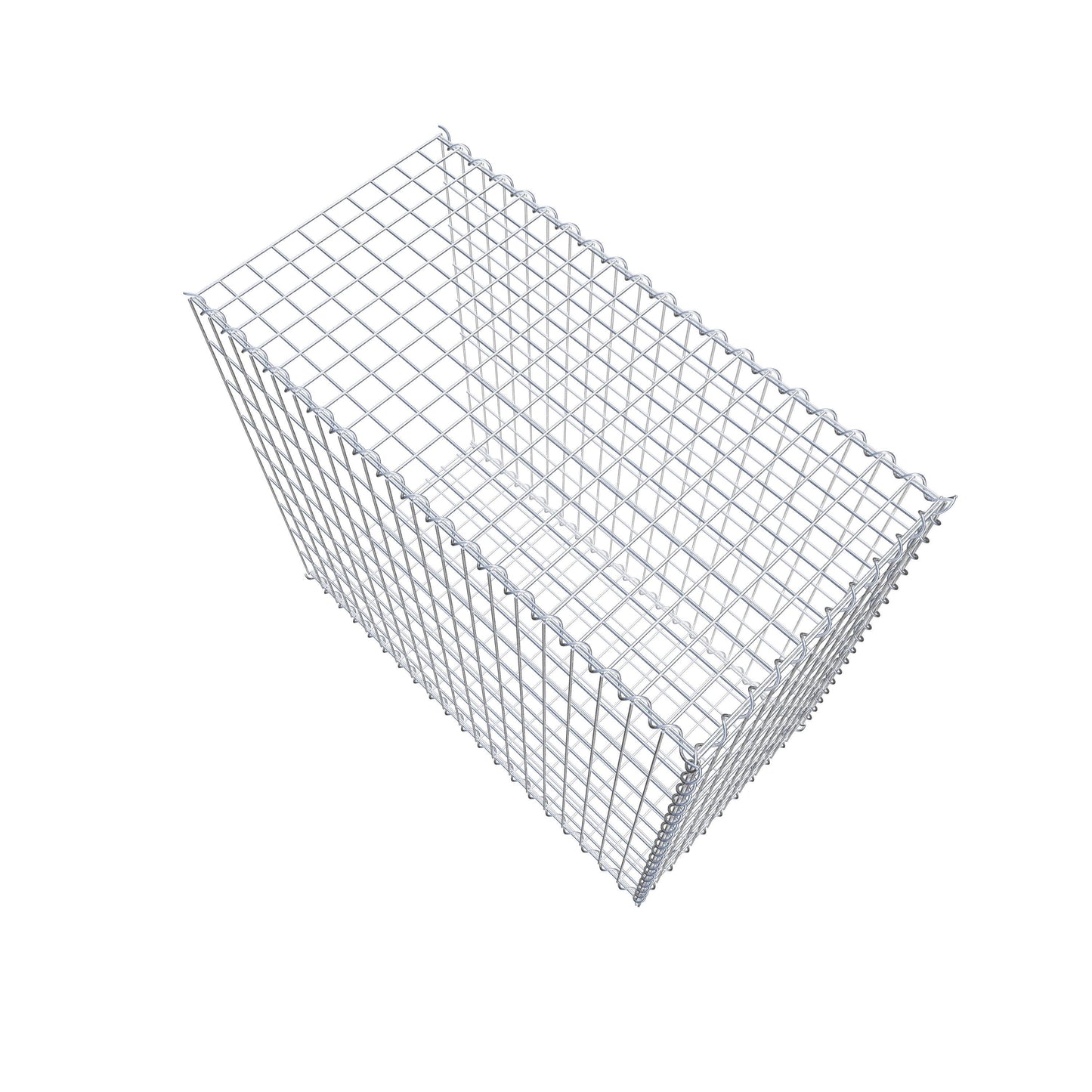 Gavión complementario tipo 2 100 cm x 90 cm x 50 cm (L x A x P), malla 5 cm x 10 cm, espiral