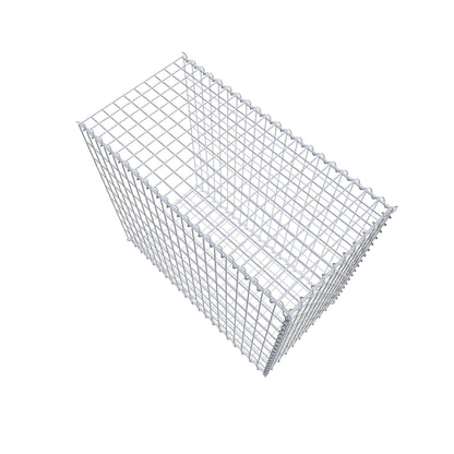 Gavión complementario tipo 2 100 cm x 90 cm x 50 cm (L x A x P), malla 5 cm x 10 cm, espiral