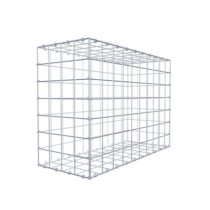 Gabião 100 cm x 70 cm x 40 cm (C x A x P), malhagem 10 cm x 10 cm, anel C