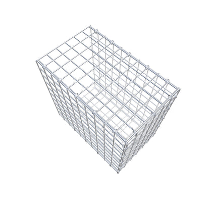 Gavión acoplable tipo 2 50 cm x 50 cm x 30 cm (L x A x P), malla 5 cm x 5 cm, anillo en C