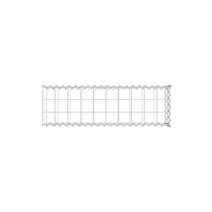 Add-on schanskorf type 2 100 cm x 20 cm x 30 cm (L x H x D), maaswijdte 10 cm x 10 cm, spiraalvormig