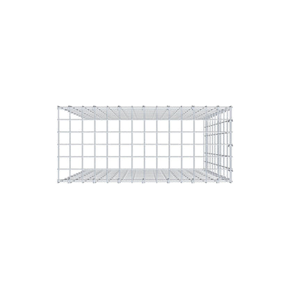 Pila adicional tipo 4 100 cm x 70 cm x 30 cm (L x A x P), malla 5 cm x 10 cm, anillo en C
