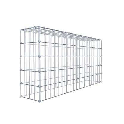 Gabião Tipo 3 100 cm x 50 cm x 20 cm (C x A x P), malhagem 5 cm x 10 cm, anel C