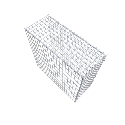 Add-on schanskorf type 4 100 cm x 100 cm x 40 cm (L x H x D), maaswijdte 5 cm x 10 cm, spiraalvormig
