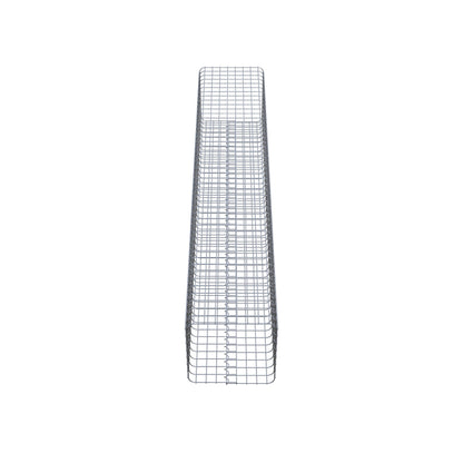 Gabion column square 42 cm x 42 cm, 230 cm height, MW 5 cm x 5 cm