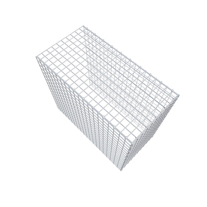 Fourche rapportée type 4 100 cm x 90 cm x 50 cm (L x H x P), mailles 5 cm x 5 cm, anneau C