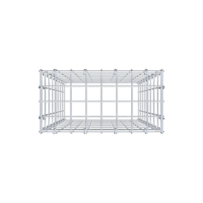 Pila adicional tipo 3 80 cm x 40 cm x 20 cm (L x A x P), malla 5 cm x 10 cm, anillo en C
