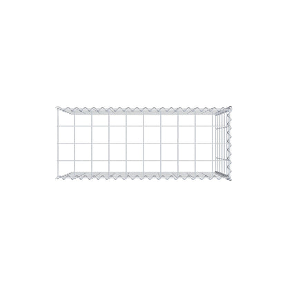 Extra gabion typ 4 100 cm x 60 cm x 40 cm (L x H x D), maskstorlek 10 cm x 10 cm, spiral