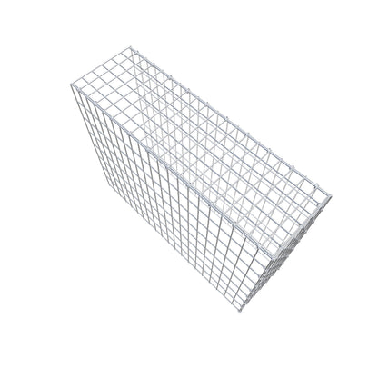 Gabbione aggiuntivo tipo 4 100 cm x 80 cm x 30 cm (L x H x P), maglia 5 cm x 10 cm, anello a C