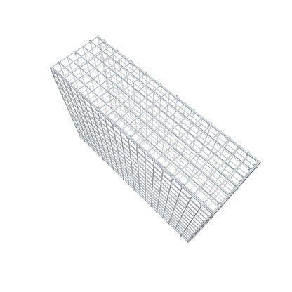Schanskorf 100 cm x 70 cm x 30 cm (L x H x D), maaswijdte 5 cm x 5 cm, C-ring