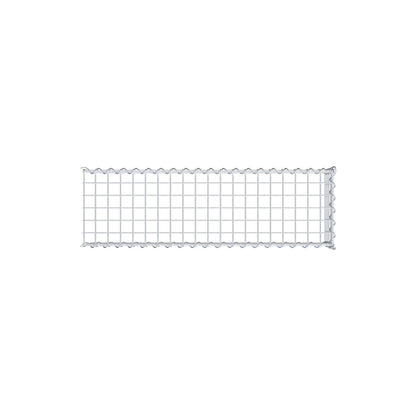 Add-on schanskorf type 4 100 cm x 20 cm x 30 cm (L x H x D), maaswijdte 5 cm x 5 cm, spiraalvormig