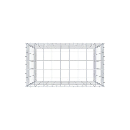 Gabião Tipo 3 100 cm x 90 cm x 50 cm (C x A x P), malhagem 10 cm x 10 cm, anel C