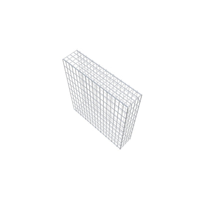 Opzetpaal type 2 100 cm x 90 cm x 20 cm, maaswijdte 5 cm x 10 cm, C-ring