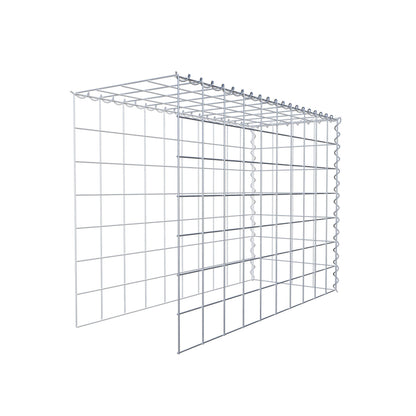 Add-on schanskorf type 4 100 cm x 70 cm x 40 cm (L x H x D), maaswijdte 10 cm x 10 cm, spiraal