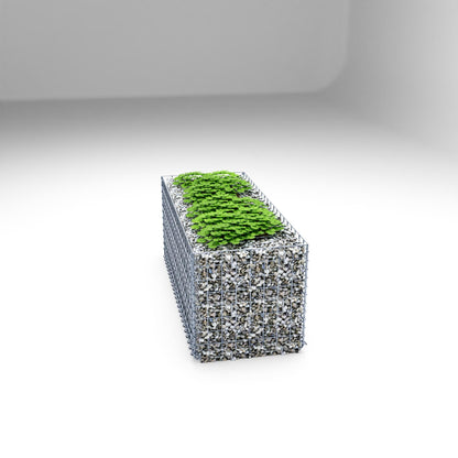 Raised bed square 100 cm x 40 cm x 40 cm (L x H x D), mesh size 5 x 5 cm, wall thickness 10 cm