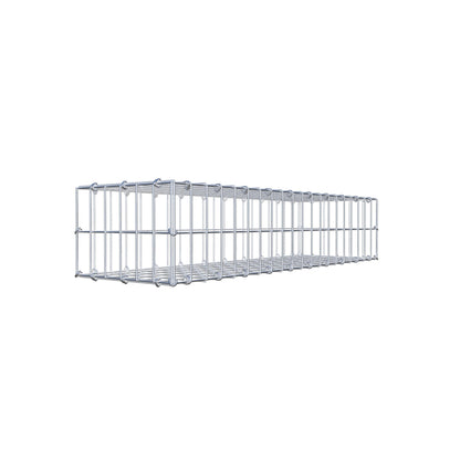Schanskorf 100 cm x 20 cm x 30 cm (L x H x D), maaswijdte 5 cm x 10 cm, C-ring