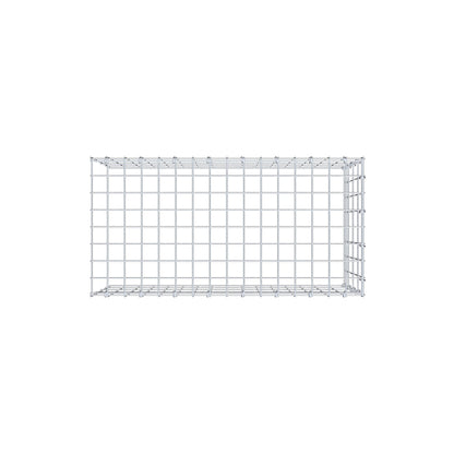 Toegevoegde pool type 4 80 cm x 40 cm x 40 cm (L x H x D), maaswijdte 5 cm x 10 cm, C-ring