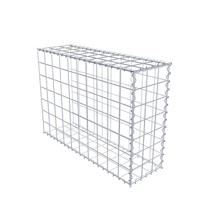 Aangegroeide schanskorf type 2 100 cm x 70 cm x 30 cm (L x H x D), maaswijdte 10 cm x 10 cm, spiraal