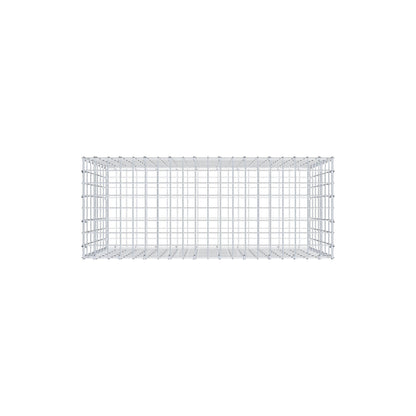 Gabion 100 cm x 70 cm x 40 cm (L x H x D), maskestørrelse 5 cm x 10 cm, C-ring
