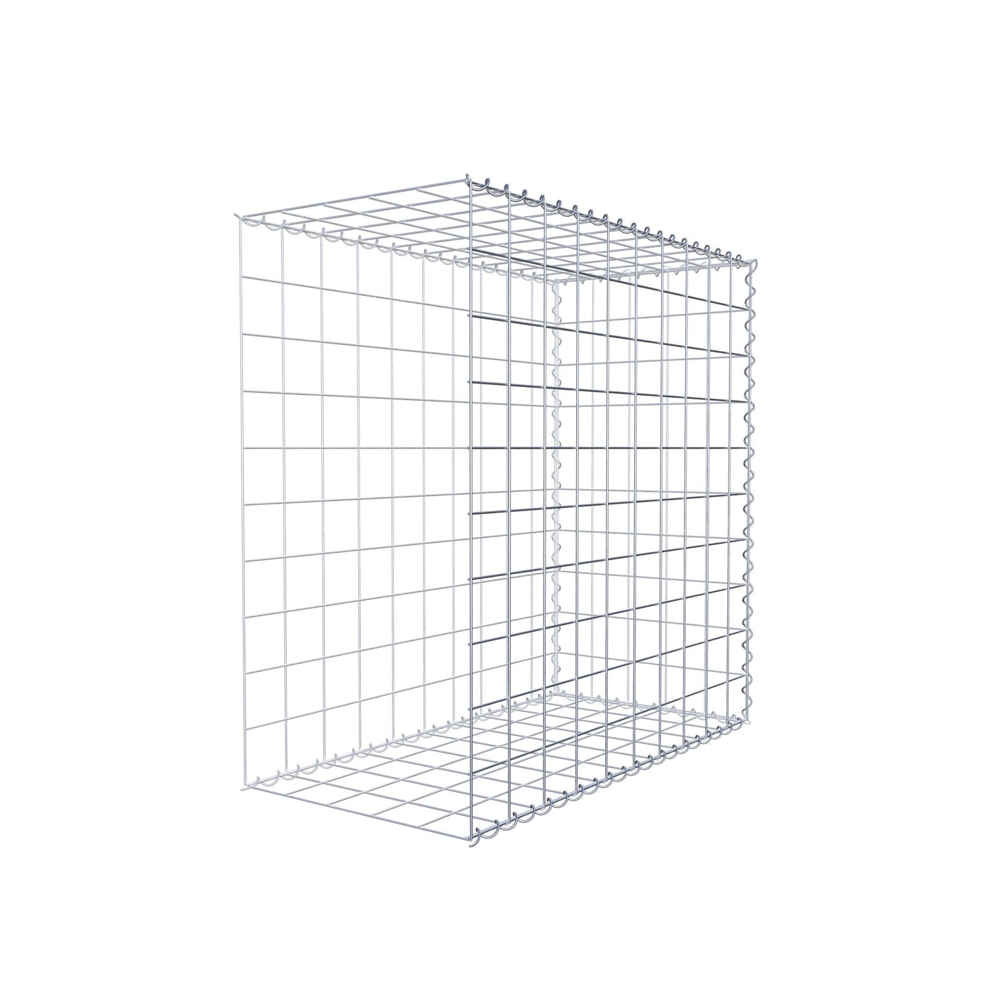 Add-on schanskorf type 2 100 cm x 100 cm x 50 cm (L x H x D), maaswijdte 10 cm x 10 cm, spiraal