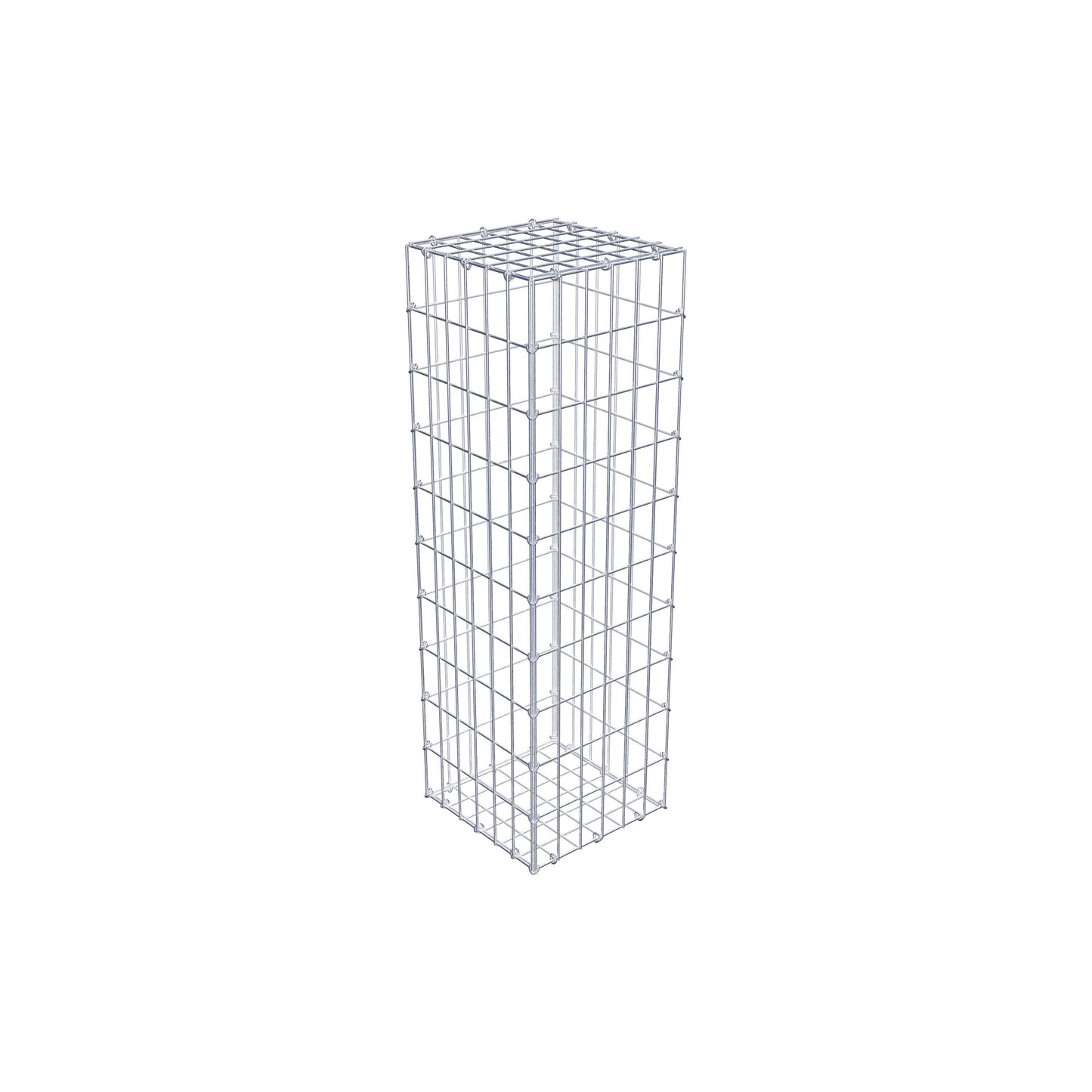 Gabion 100 cm x 30 cm x 30 cm (L x H x D), maskestørrelse 5 cm x 10 cm, C-ring