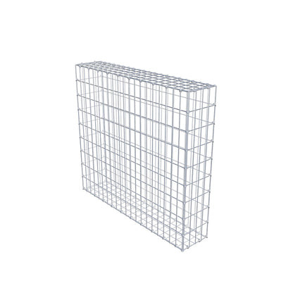 Schanskorf 100 cm x 90 cm x 20 cm (L x H x D), maaswijdte 5 cm x 10 cm, C-ring