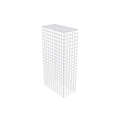 Gabião Tipo 3 200 cm x 100 cm x 50 cm (C x A x P), malhagem 10 cm x 10 cm, anel C