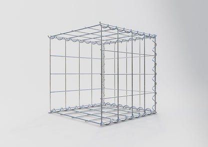Add-on schanskorf type 2 40 cm x 40 cm x 40 cm (L x H x D), maaswijdte 10 cm x 10 cm, spiraal