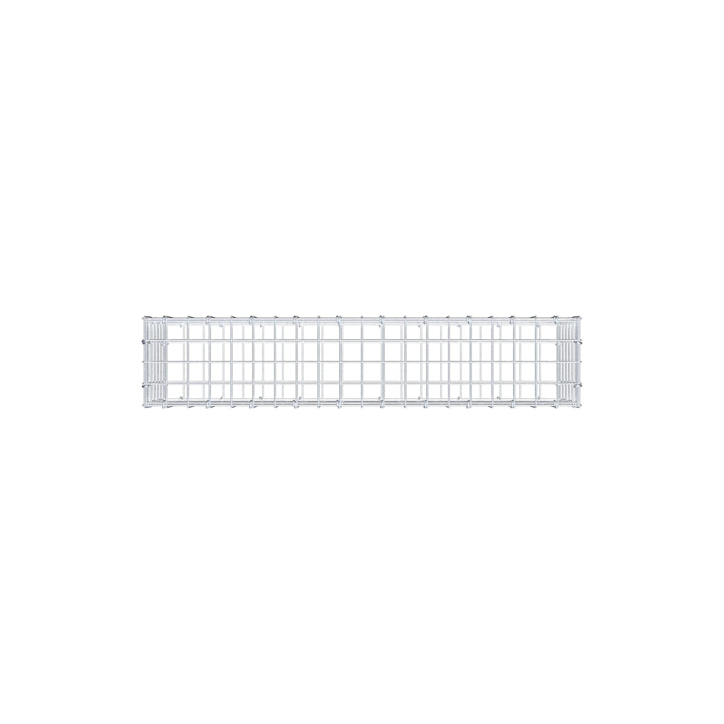 Schanskorf 100 cm x 30 cm x 20 cm (L x H x D), maaswijdte 5 cm x 5 cm, C-ring