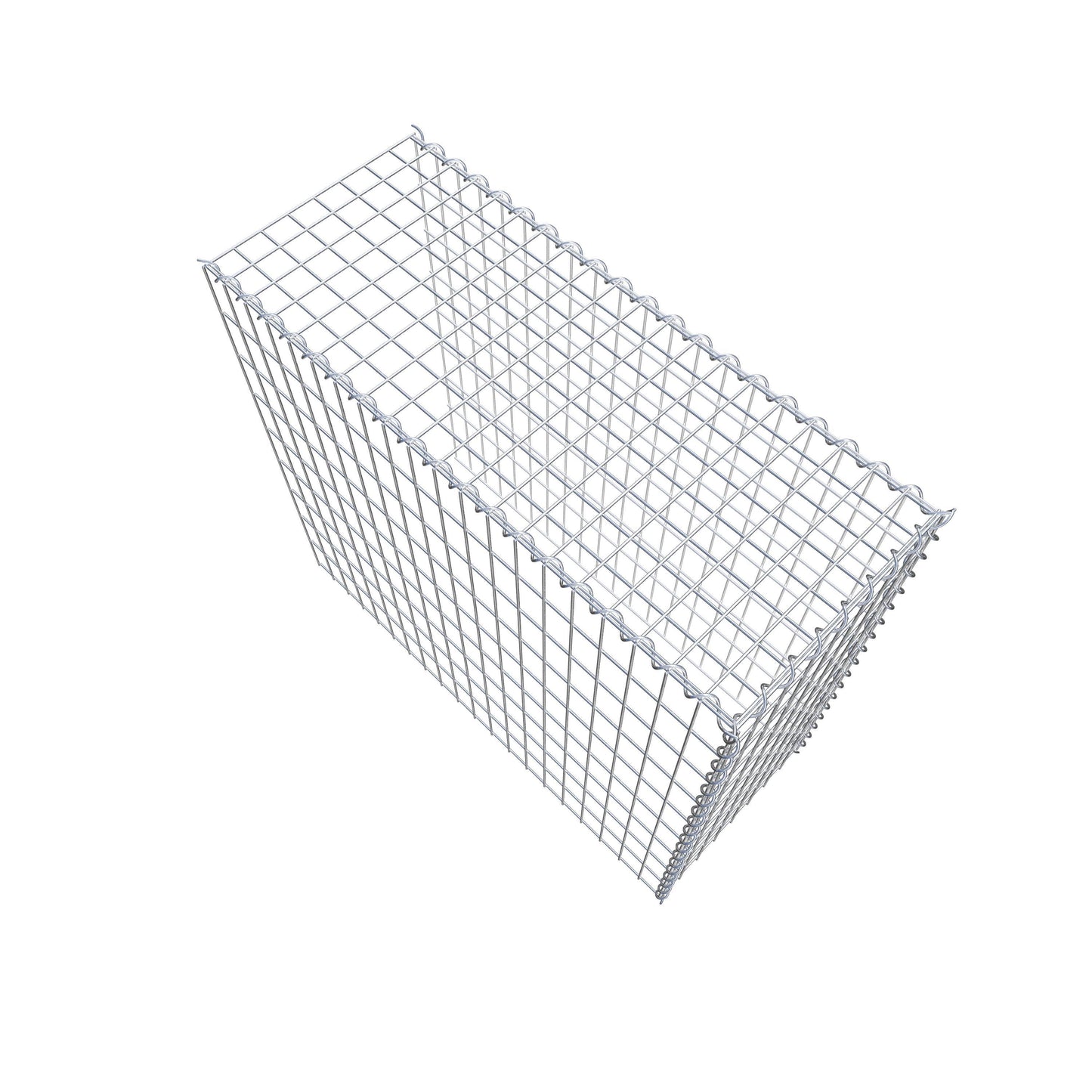 Gavión complementario tipo 4 100 cm x 90 cm x 40 cm (L x A x P), malla 5 cm x 10 cm, espiral