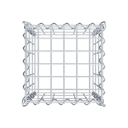 Extra gabion typ 3 30 cm x 30 cm x 30 cm (L x H x D), maskstorlek 5 cm x 10 cm, spiral