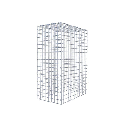 Gabião Tipo 3 100 cm x 70 cm x 40 cm (C x A x P), malhagem 5 cm x 5 cm, anel C