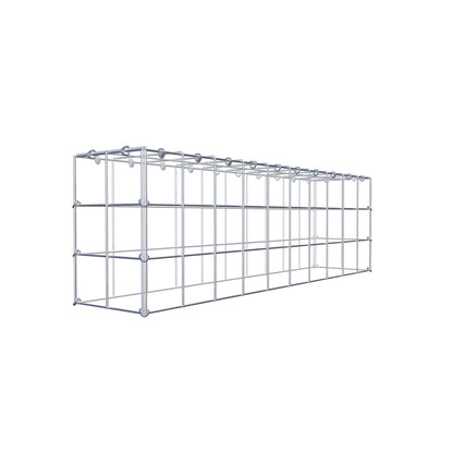 Gavión complementario de tipo 3 100 cm x 30 cm x 20 cm (L x A x P), malla 10 cm x 10 cm, anillo en C