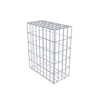 Gabion 50 cm x 40 cm x 20 cm (L x H x D), mesh size 5 cm x 10 cm, C-ring