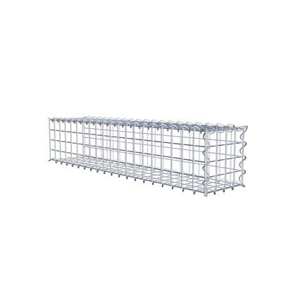 Gabbione aggiuntivo tipo 2 100 cm x 20 cm x 20 cm (L x A x P), dimensione maglia 5 cm x 5 cm, a spirale