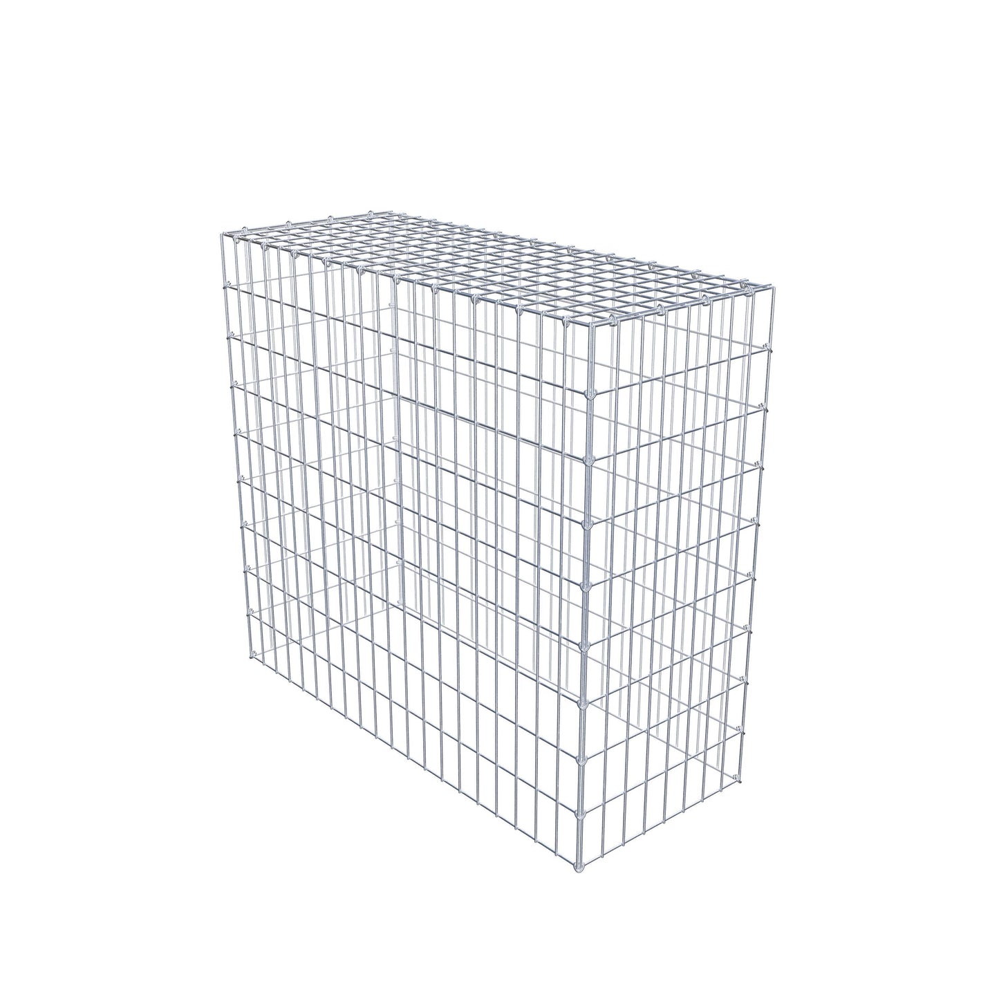 Type 3 oplegkorf 100 cm x 90 cm x 40 cm (L x H x D), maaswijdte 5 cm x 10 cm, C-ring