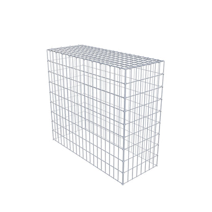 Type 3 oplegkorf 100 cm x 90 cm x 40 cm (L x H x D), maaswijdte 5 cm x 10 cm, C-ring