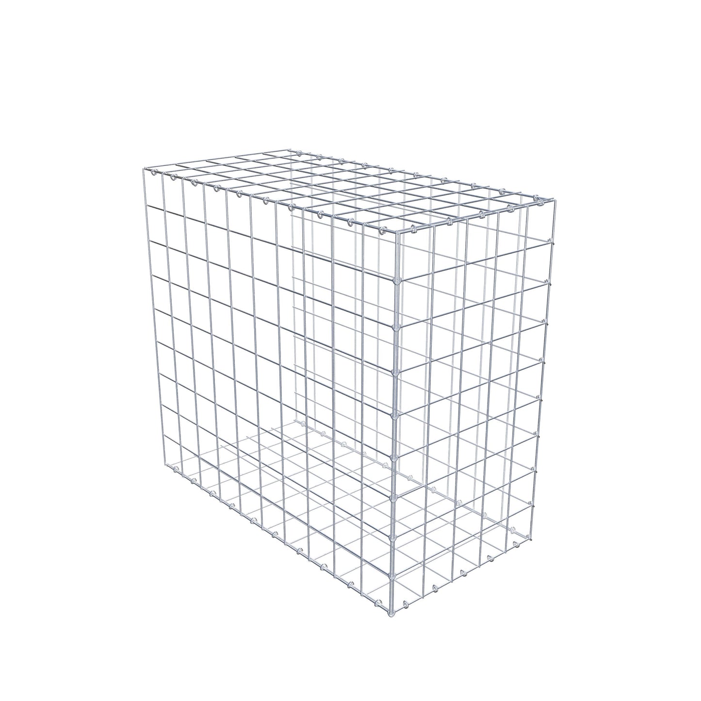 Gabião Tipo 2 100 cm x 90 cm x 50 cm (C x A x P), malhagem 10 cm x 10 cm, anel C