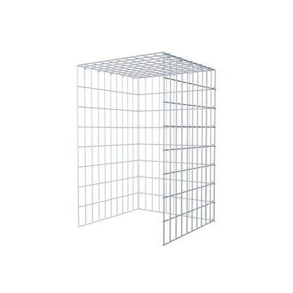 Toegevoegde pool type 4 80 cm x 50 cm x 50 cm (L x H x D), maaswijdte 5 cm x 10 cm, C-ring