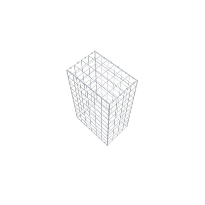 Schanskorf 100 cm x 60 cm x 40 cm (L x H x D), maaswijdte 10 cm x 10 cm, C-ring