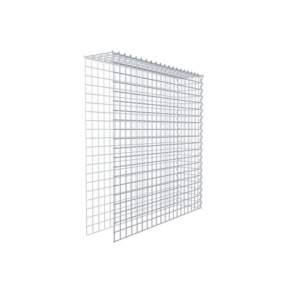 Gabião tipo 4 100 cm x 100 cm x 20 cm (C x A x P), malhagem 5 cm x 5 cm, espiral