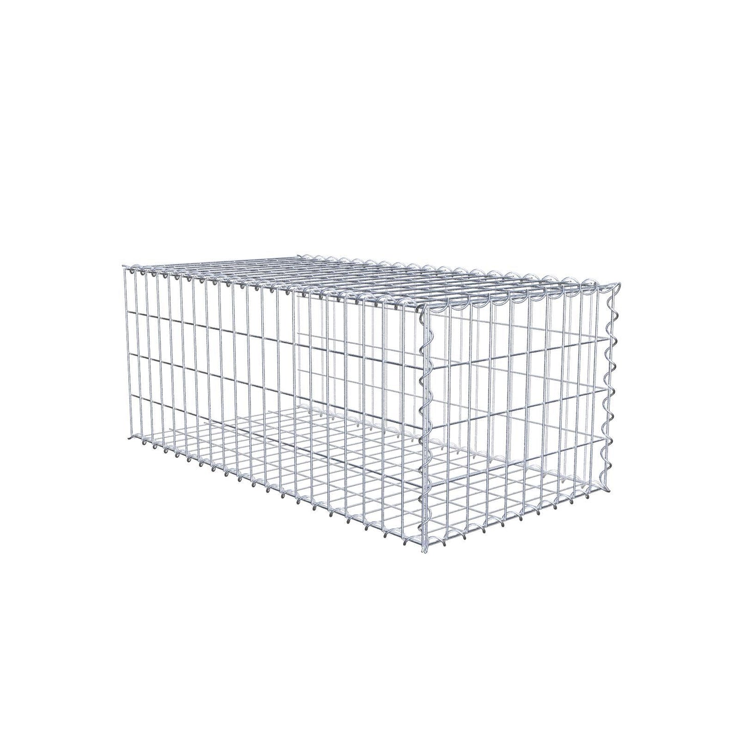 Add-on schanskorf type 2 100 cm x 40 cm x 50 cm (L x H x D), maaswijdte 5 cm x 10 cm, spiraalvormig