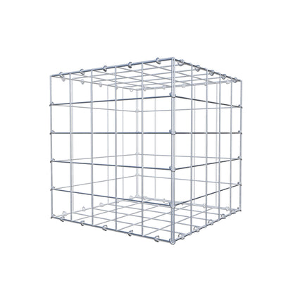 Schanskorf 50 cm x 50 cm x 50 cm (L x H x D), maaswijdte 10 cm x 10 cm, C-ring