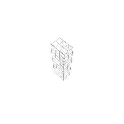 Add-on schanskorf type 4 100 cm x 30 cm x 20 cm (L x H x D), maaswijdte 10 cm x 10 cm, C-ring
