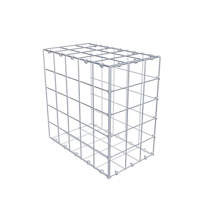 Anbaugabione Typ 2 50 cm x 50 cm x 30 cm (L x H x T), Maschenweite 10 cm x 10 cm, C-Ring