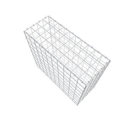 Schanskorf 100 cm x 90 cm x 40 cm (L x H x D), maaswijdte 10 x 10 cm, spiraalring